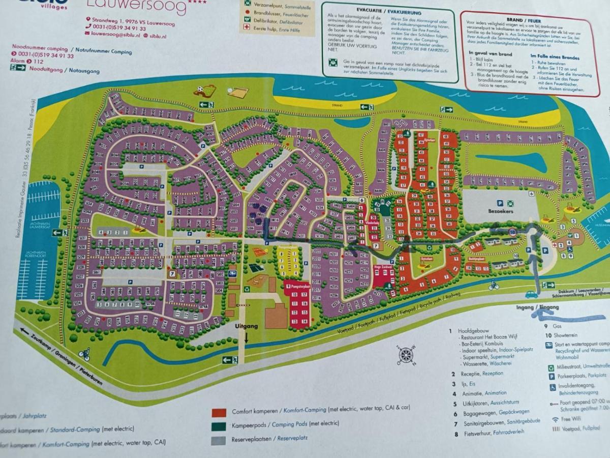 Bj Chalets - De Rug 3 - Vakantiepark Lauwersoog - Luxe Chalet Met Vaatwasser En Inloopkast! Vroege Incheck! Met Airco! Экстерьер фото